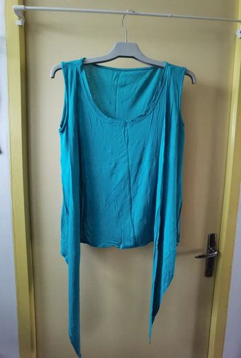 Débardeur turquoise