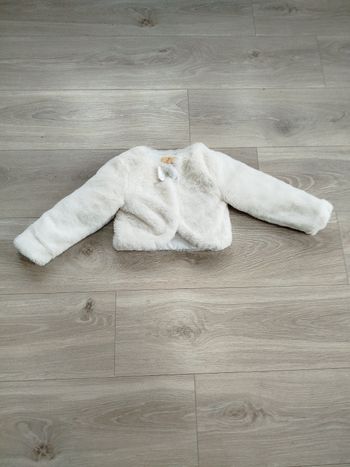 Boléro fausse fourrure 4 ans 