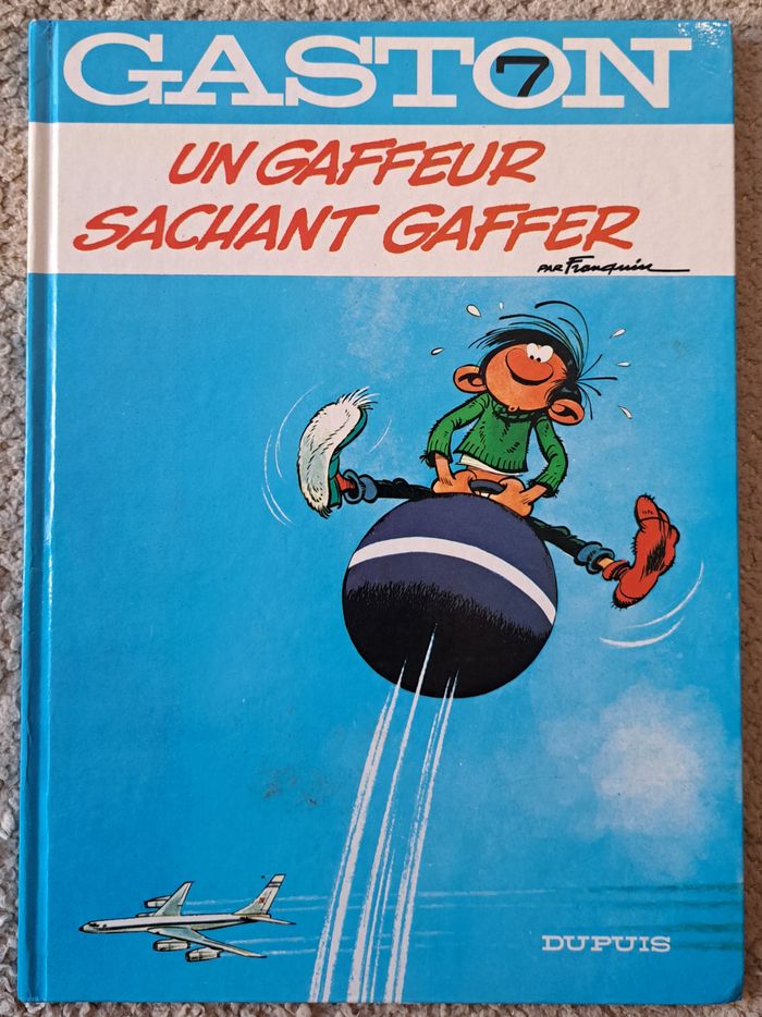 📚 BD Gaston tome 7 Un gaffeur sachant gaffer - 1988