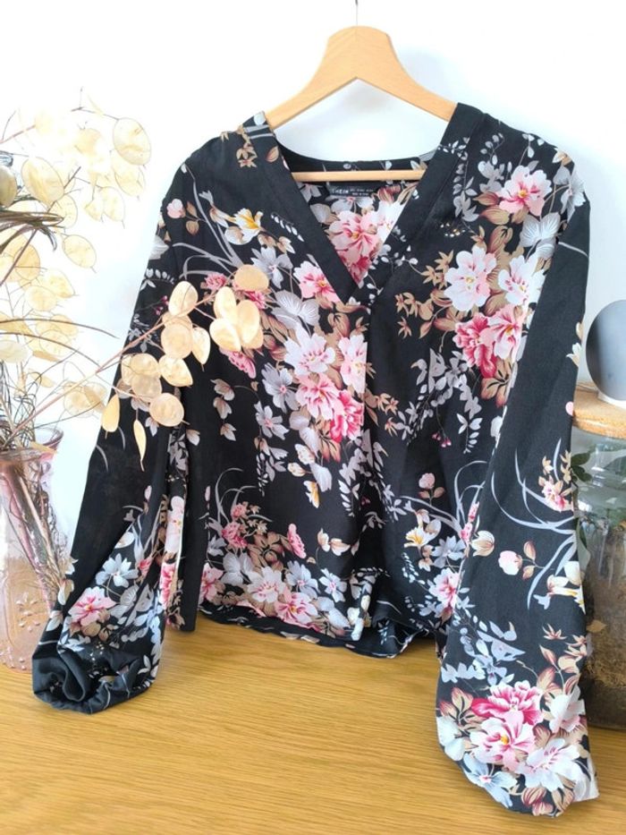 Blouse shein noire