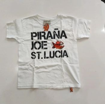 T shirt Pirana joe 8 ans