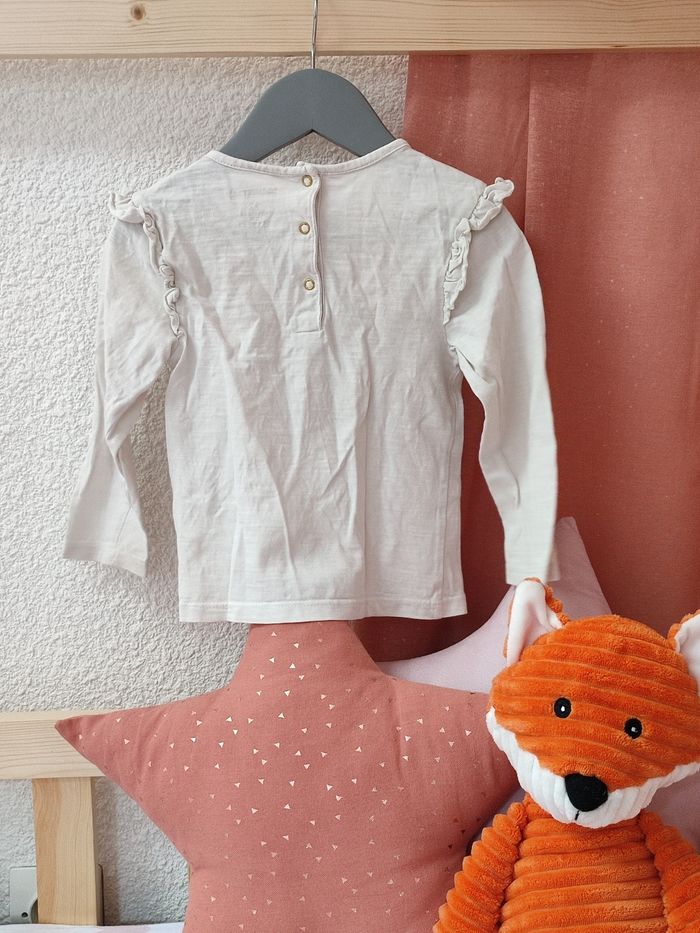 Tee shirt manches longues Licorne - 23 mois - Très bon état - Orchestra - photo numéro 3