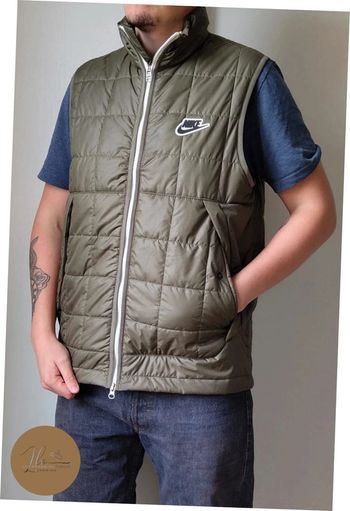 Veste sans manches Nike Kaki Taille M