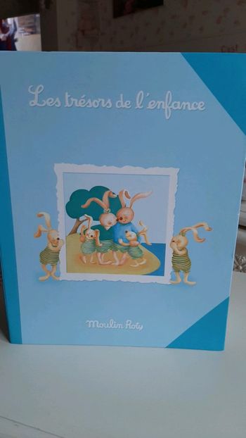 Coffret bébé moulin roty bleu