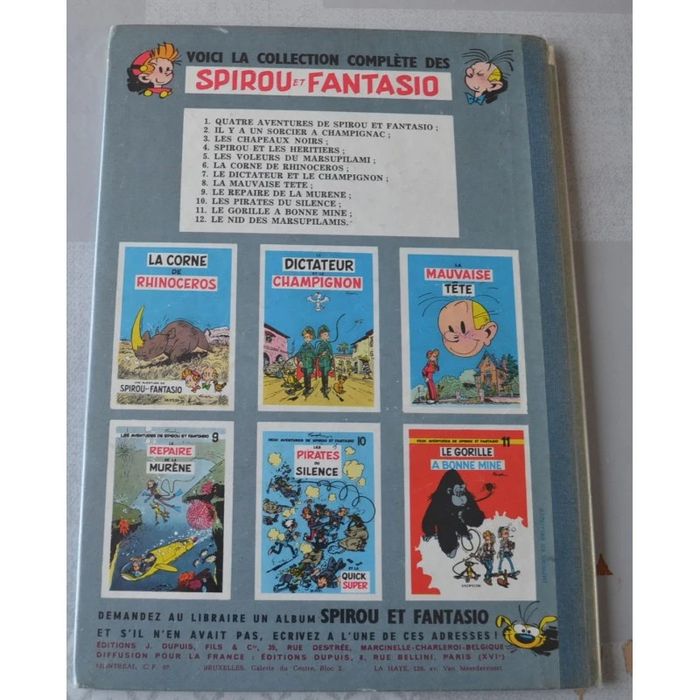 Le Nid des Marsupilamis EO 1960 - photo numéro 2