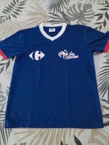 Maillot Fiers d’être bleus Carrefour 10 ans