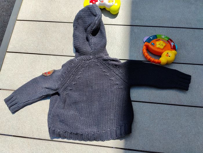 Gilet garçon 3 mois Grain de blé - photo numéro 3