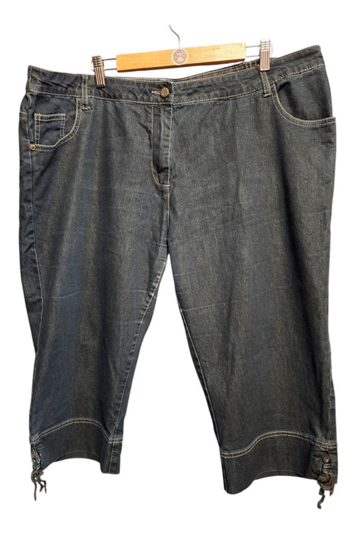 Pantacourt en jean stretch Vétissimo T54