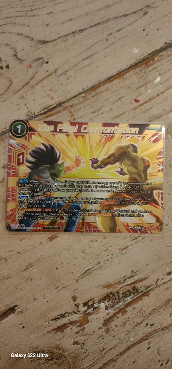 Carte dragon ball card game buu