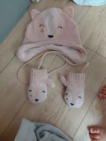 Bonnet et moufles