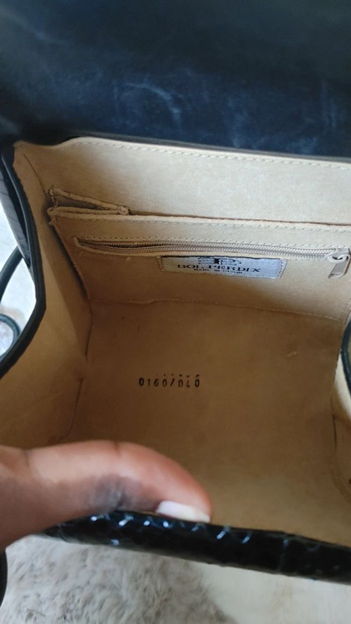 Sac à main en cuir exotique vintage - photo numéro 12