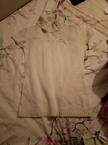 Pull tunique 38 manches courtes toumai