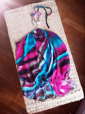 Top haut débardeur coloré