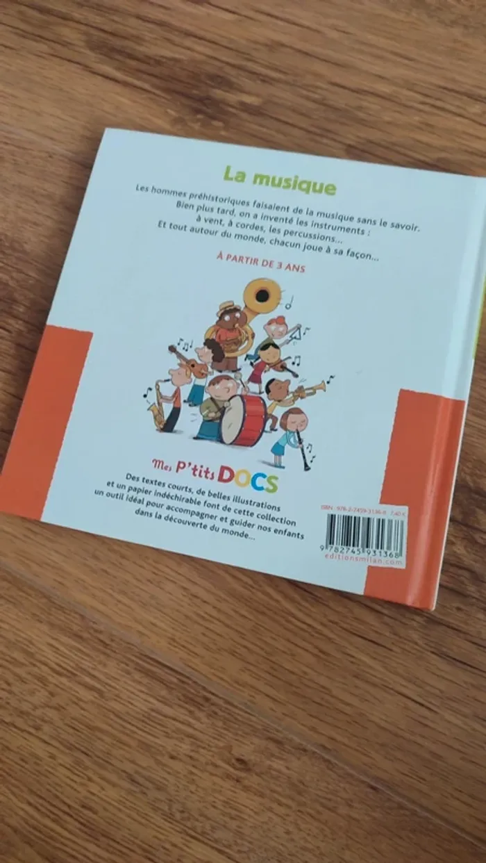 Livre Mes p'tits docs La Musique - photo numéro 2