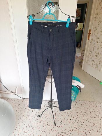 Pantalon à carreaux Zara Taille 40 👻