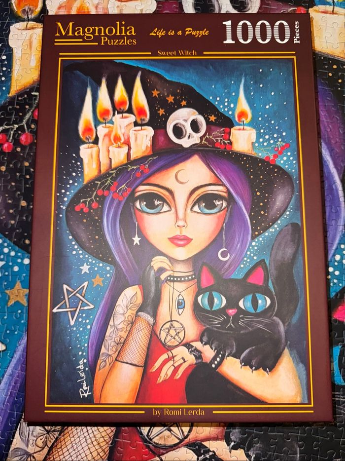 Puzzle Sweet Witch