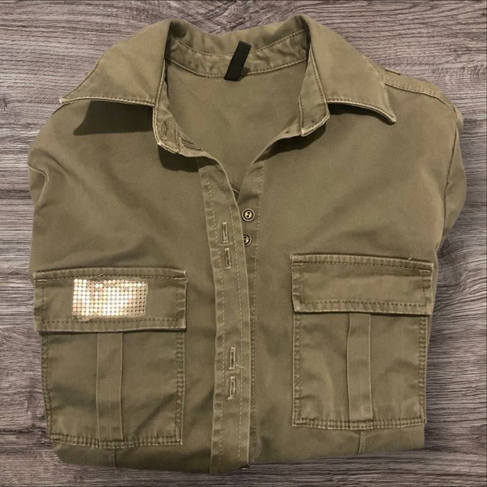 Veste kaki nafnaf taille s - photo numéro 2