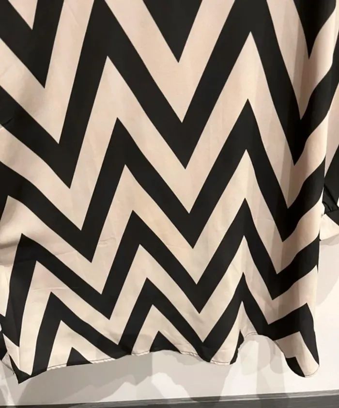 Robe beige et noir casual Shein - photo numéro 4