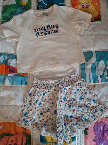 Ensemble short et haut code