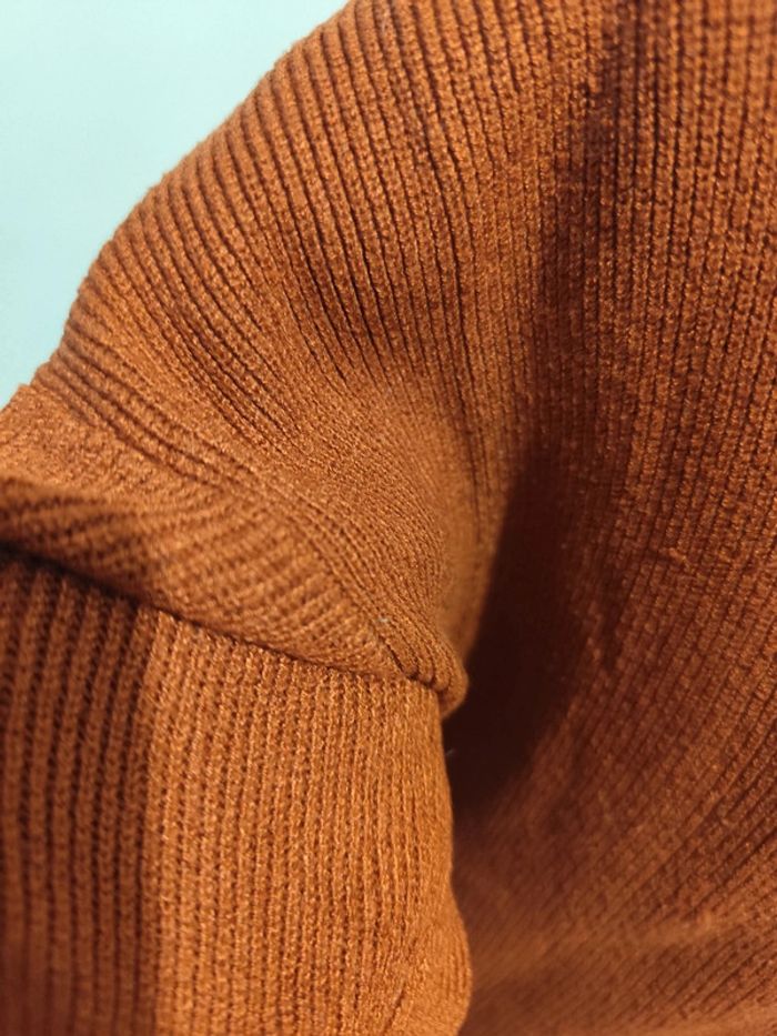 Pull marron - photo numéro 3