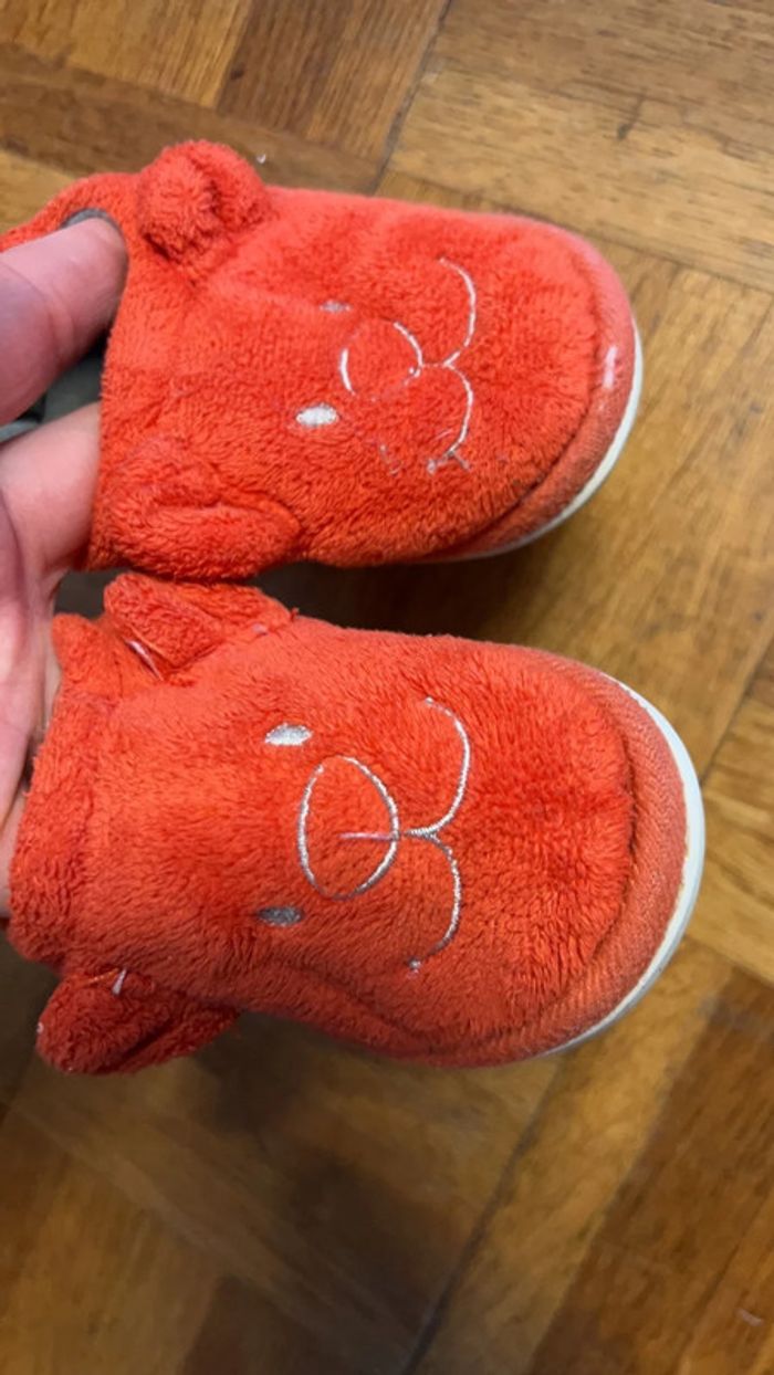 Chaussons bébé garçon ours noukie's - photo numéro 2