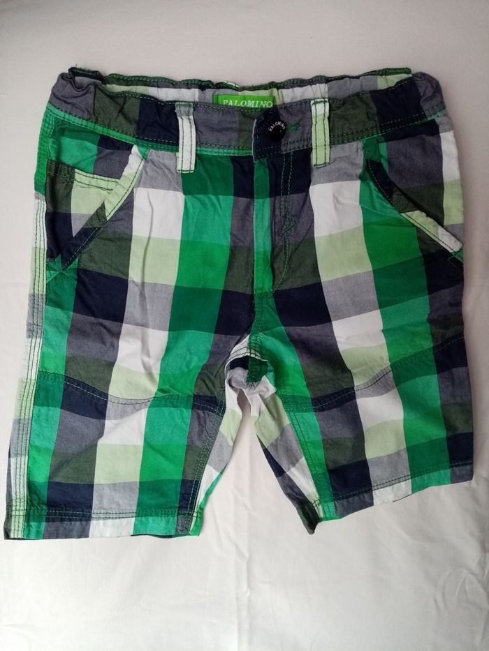 Short à carreaux 8 ans - photo numéro 1