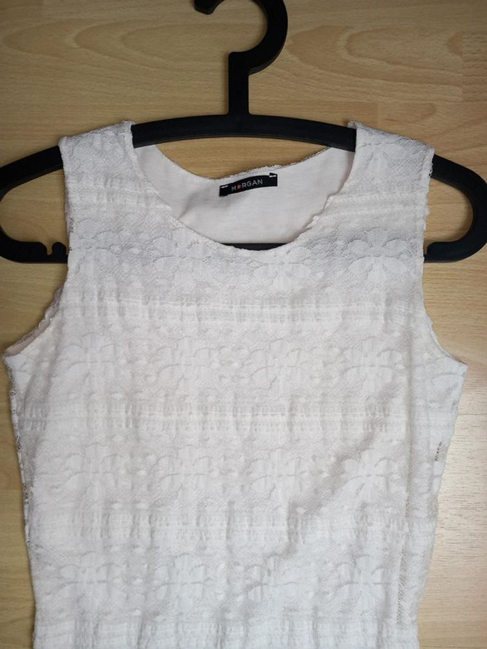 Robe dentelle moulante Morgan T36 excellent état - photo numéro 2