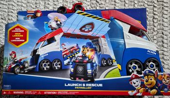 Pat'patrouilleur, deux lanceurs, inclus Rider et son quad