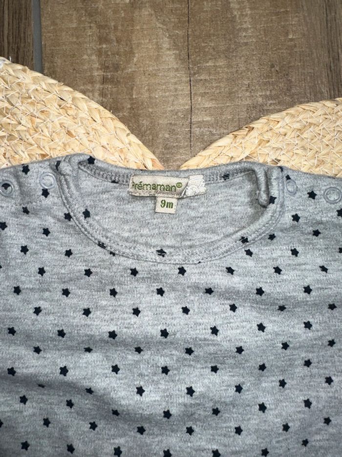 Haut gris Premaman - Taille 9 mois - photo numéro 3