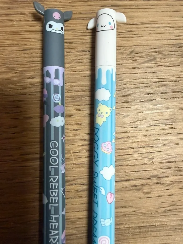 Lot de 2 stylos effaçables Sanrio - photo numéro 2