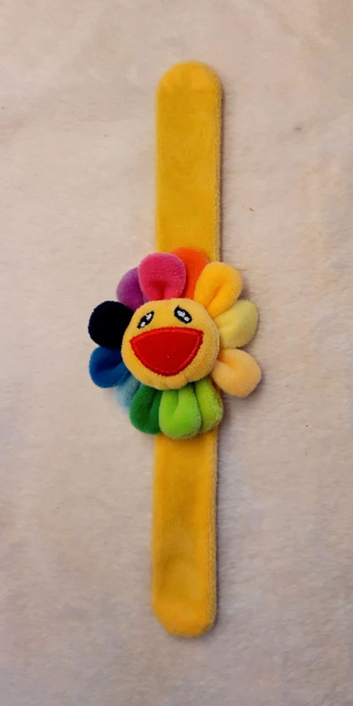 Bracelet fleurs clip