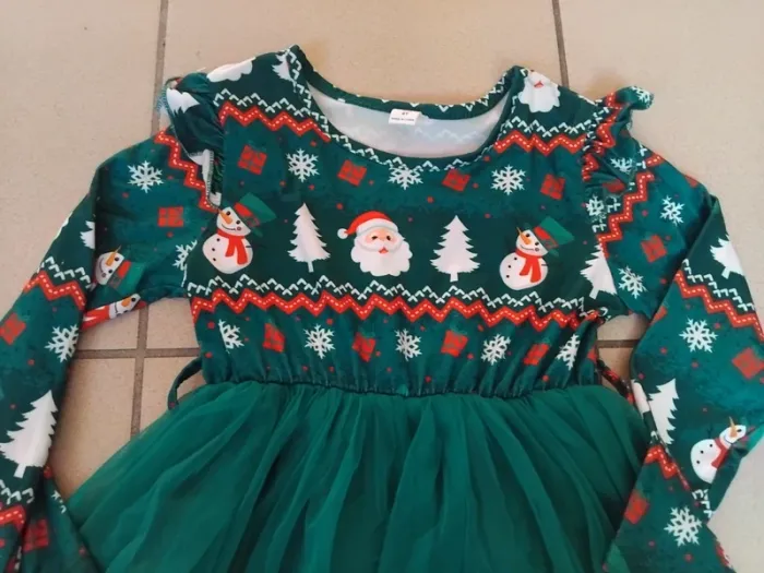 Robe de princesse Noël - photo numéro 3