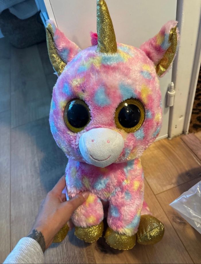 Peluche TY licorne