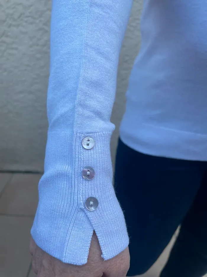 Pull fin rose pale - photo numéro 2