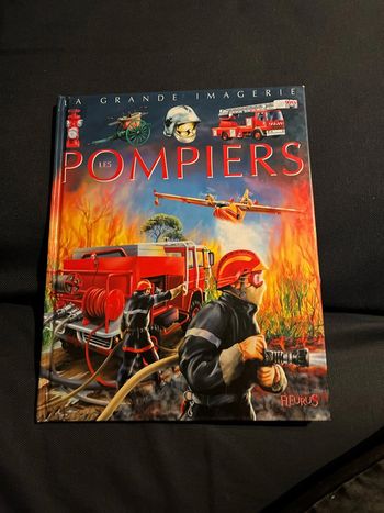 Livre pour enfants la grande imagerie fleurus les pompiers
