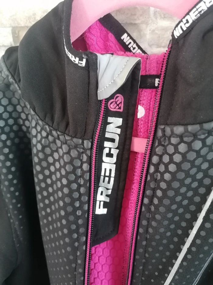 Veste zippée fille freegun taille 12ans - photo numéro 9