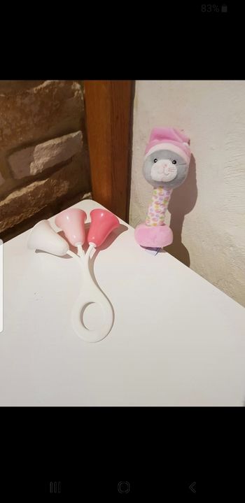 Lot de 2 hochets