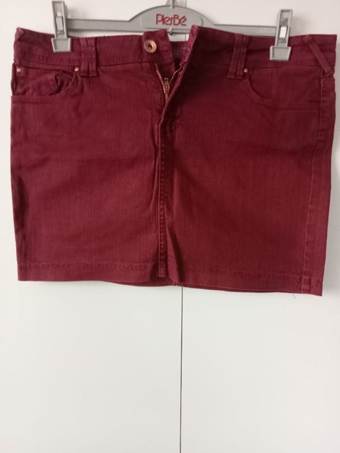 Mini jupe en jean