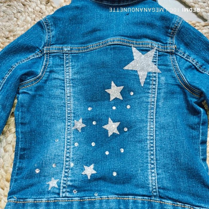 💙 Veste en jean fille 4 ans – Très bon état – Boutique parisienne - photo numéro 8