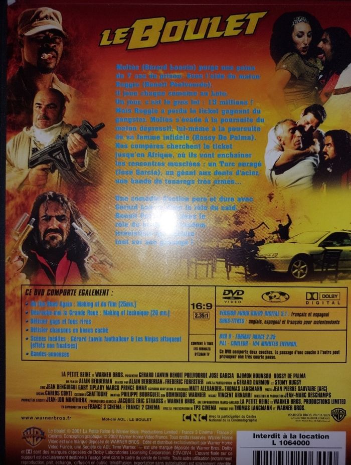 Dvd Le Boulet - photo numéro 4