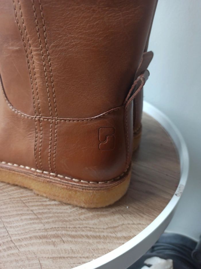 Bottes cuir sœur - photo numéro 3