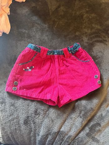 Short fille 3 ans