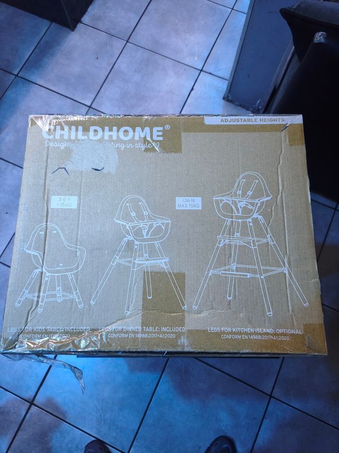 Chaise haute bébé childhome neuve - photo numéro 3