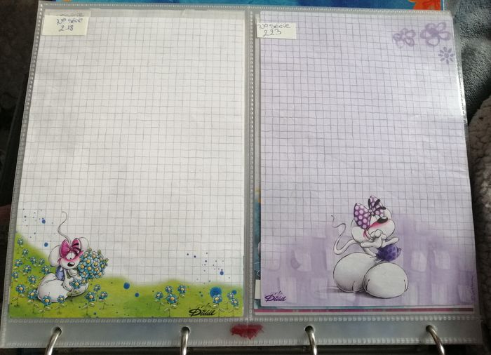 Lot(3) feuille diddl A5 à personnaliser - photo numéro 5