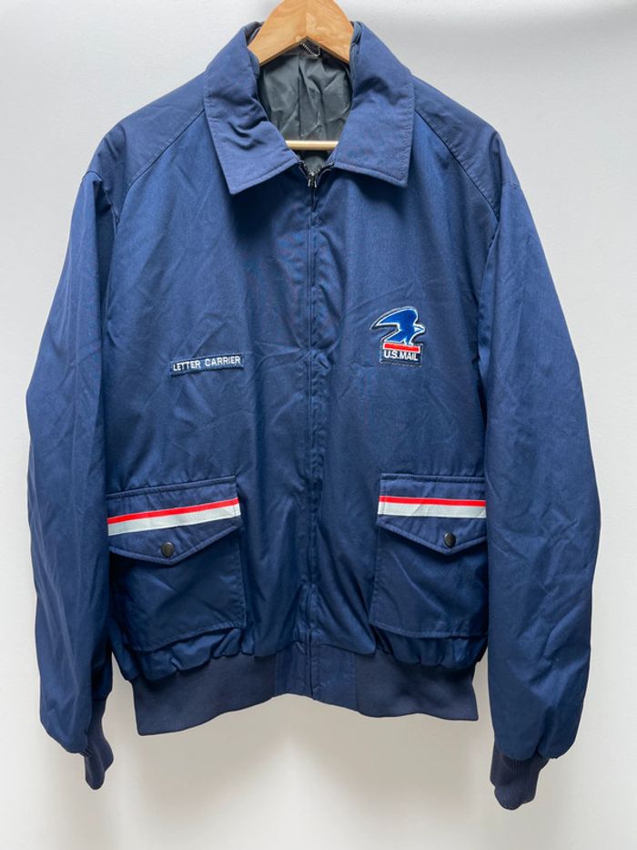 USA Mail Post Office Blue Jacket Letter Carrier Made in USA 🇺🇸