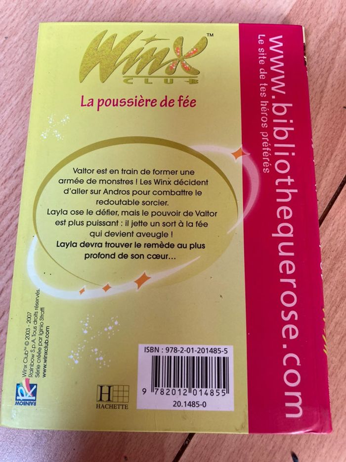 Livre wimx club la poussière de fée - photo numéro 2
