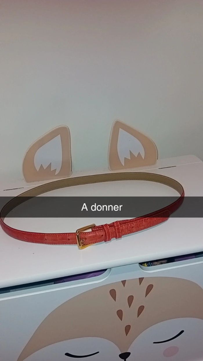 Ceinture femme à donner