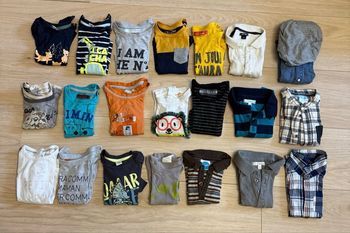 Vêtements, hiver, garçon