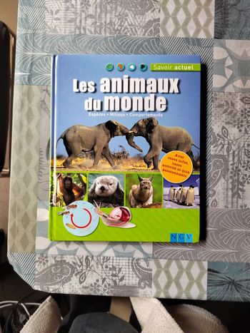 Livre Savoir actuel- Les animaux du monde