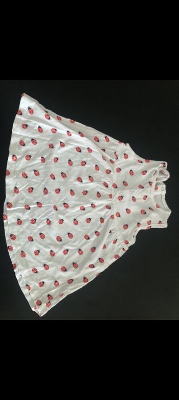 Robe motif  coccinelle